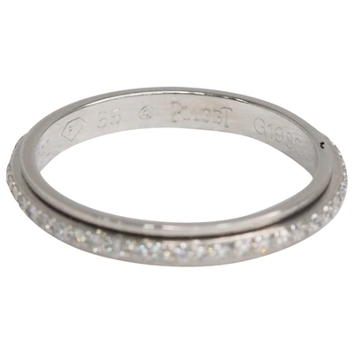 Pre-owned Piaget Possession Silver White Gold Ring