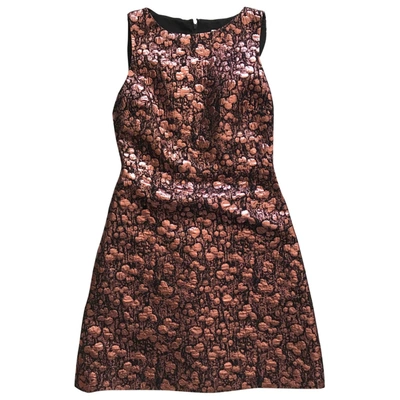 Pre-owned Alice And Olivia Metallic Dress