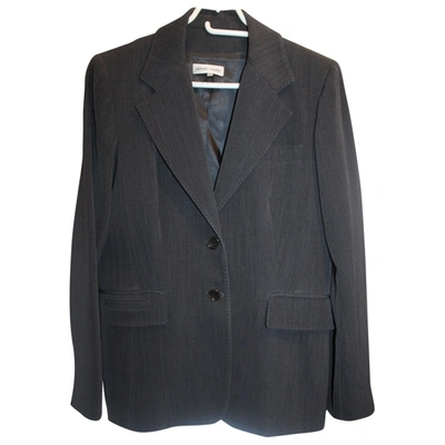 Pre-owned Gerard Darel Wool Blazer In Grey