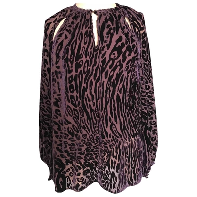 Pre-owned Altuzarra Purple Viscose Top