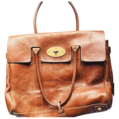 Pre-owned Mulberry Brown Leather Handbags