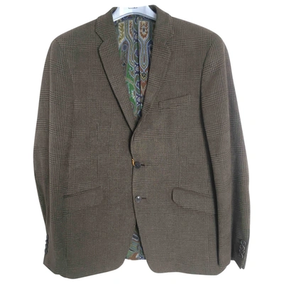 Pre-owned Etro Brown Wool Jacket