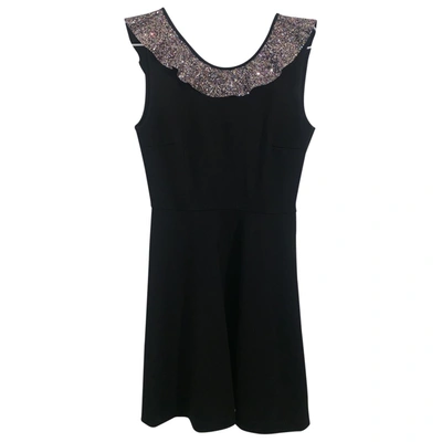 Pre-owned Maje Black Glitter Dress