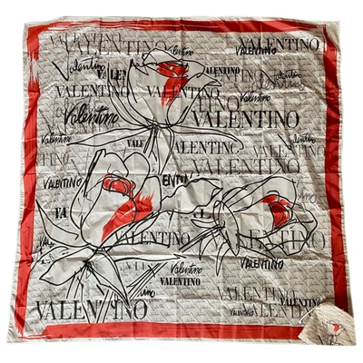 Pre-owned Valentino Garavani Multicolour Silk Handkerchief