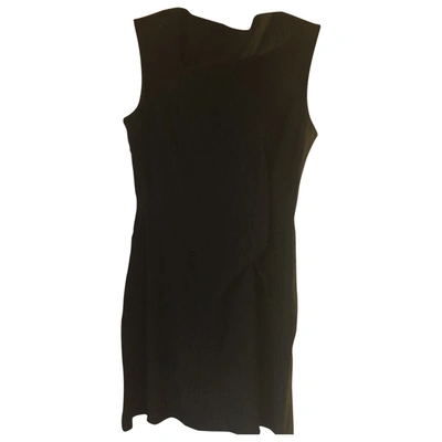 Pre-owned Roland Mouret Mini Dress In Black