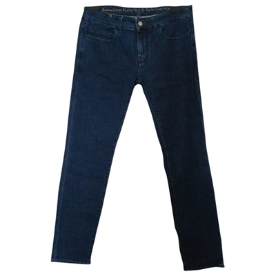 Pre-owned Notify Blue Cotton - Elasthane Jeans