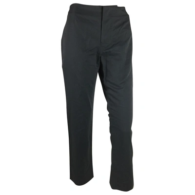 Pre-owned Marni Wool Trousers In Anthracite
