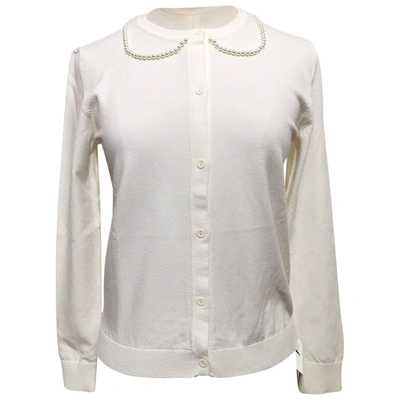 Pre-owned Simone Rocha Cardigan In White