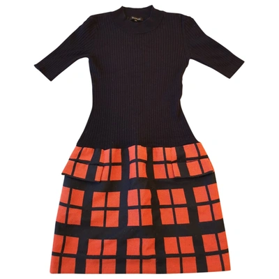Pre-owned Tara Jarmon Multicolour Wool Dress