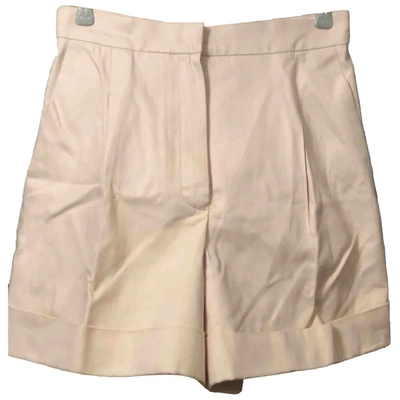 Pre-owned Chanel Pink Cotton Shorts