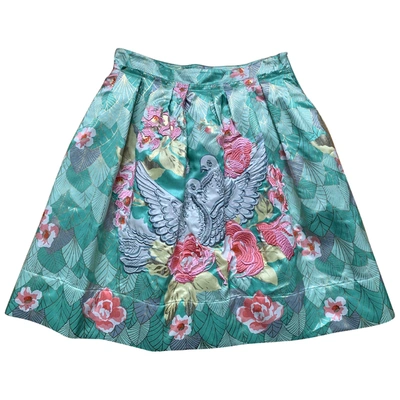 Pre-owned Manoush Skirt In Multicolour