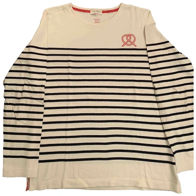 Pre-owned Petit Bateau Pull In White