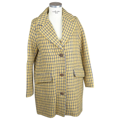 Pre-owned Sessun Coat In Yellow