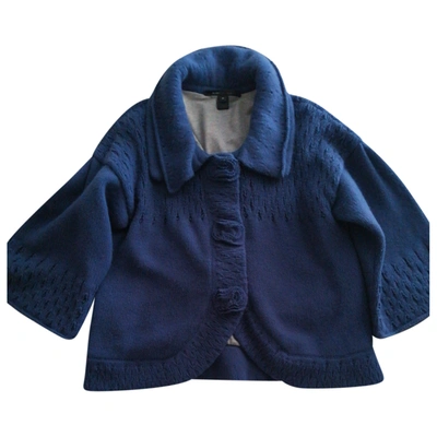 Pre-owned Marc Jacobs Wool Jacket In Blue