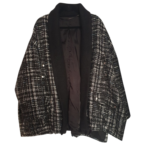 Pre-Owned The Kooples Multicolour Tweed Coat | ModeSens