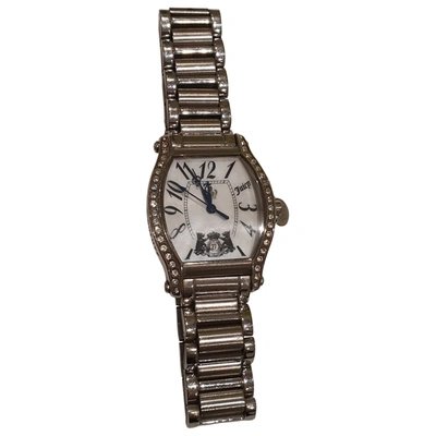 Pre-owned Juicy Couture Watch In Silver