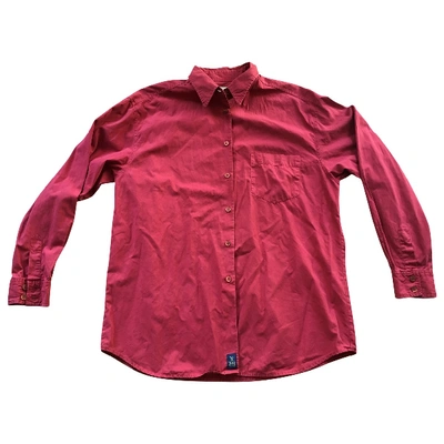 Pre-owned Cerruti 1881 Shirt In Red