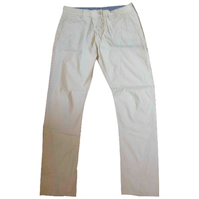 Pre-owned Mauro Grifoni Trousers In Beige