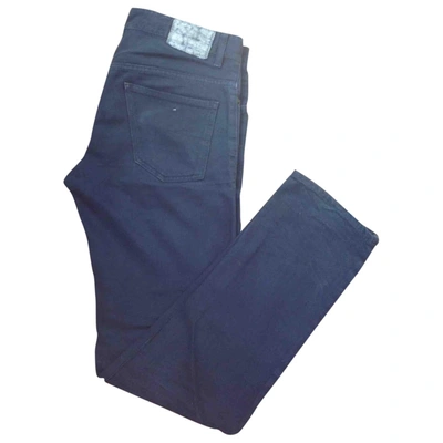 Pre-owned Mauro Grifoni Trousers In Blue