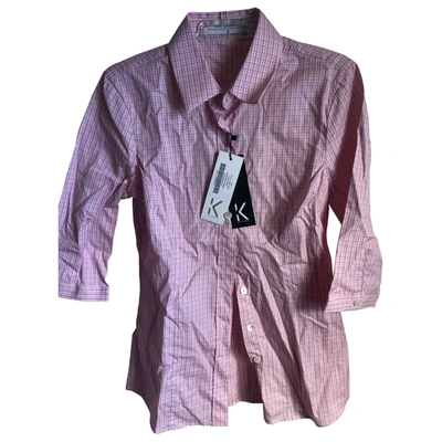 Pre-owned Karl Lagerfeld Shirt In Pink