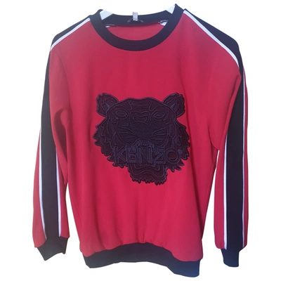 Pre-owned Kenzo Red Cotton Knitwear