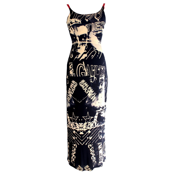 Pre-Owned Jean Paul Gaultier Blue Dress | ModeSens