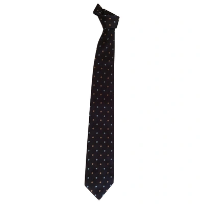 Pre-owned Barneys New York Silk Tie In Other