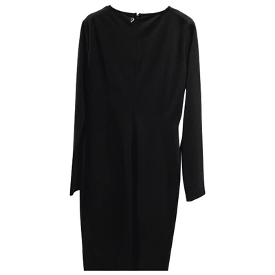 Pre-owned Dondup Dress In Black