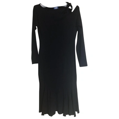 Pre-owned Blumarine Mini Dress In Black
