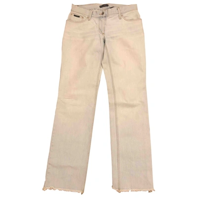 Pre-owned Dolce & Gabbana Denim - Jeans Trousers