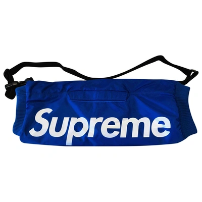 Pre-owned Supreme Gloves In Blue