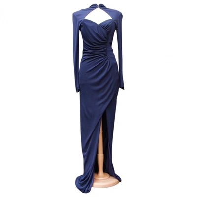 Pre-owned Azzaro Blue Dress
