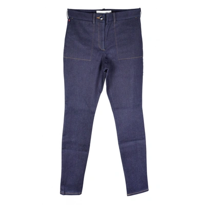 Pre-owned Victoria Beckham Slim Jeans In Blue