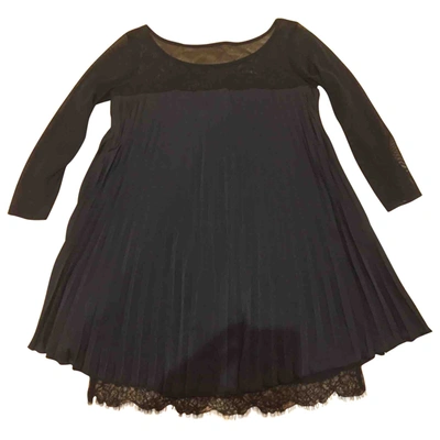 Pre-owned Patrizia Pepe Black Synthetic Top