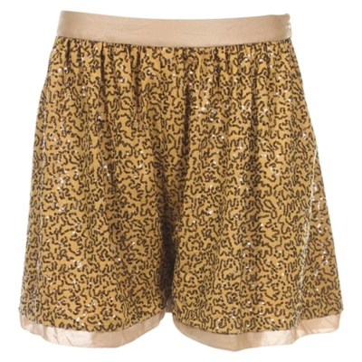 Pre-owned By Malene Birger Yellow Polyester Shorts