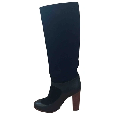 Pre-owned Celine Boots In Black