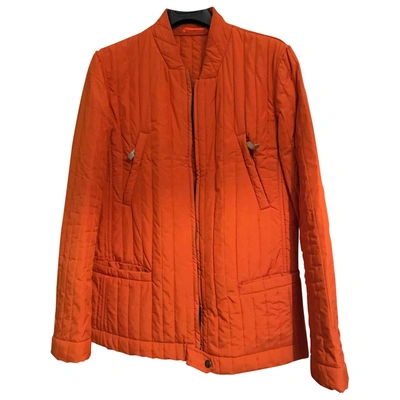 Pre-owned Max Mara Jacket In Orange