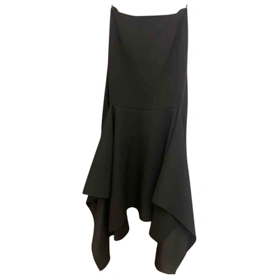 Pre-owned Solace London Mid-length Skirt In Black