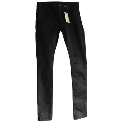 Pre-owned Elevenparis Slim Pants In Black