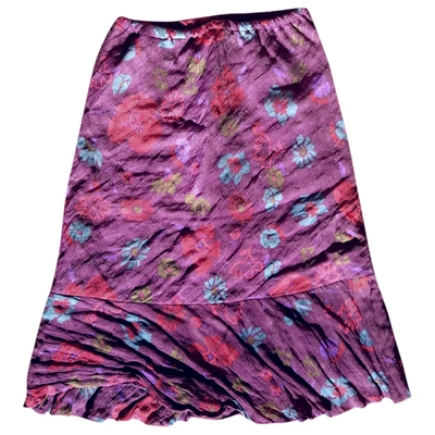 Pre-owned Aspesi Wool Mid-length Skirt In Multicolour