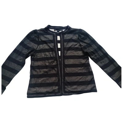 Pre-owned Marc By Marc Jacobs Silk Jacket In Black