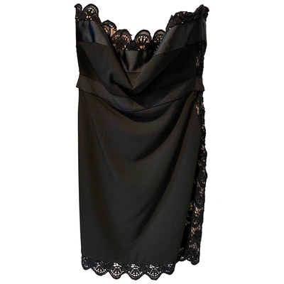 Pre-owned Philosophy Di Alberta Ferretti Mini Dress In Black