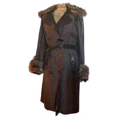 Pre-owned Gerard Darel Coat In Brown