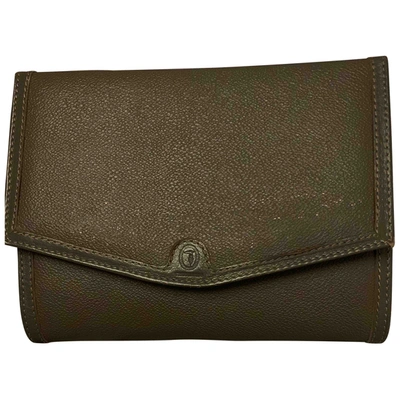 Pre-owned Trussardi Leather Clutch In Other