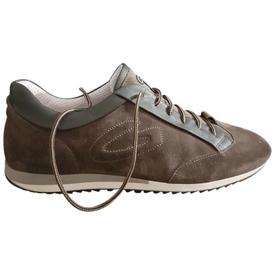 Pre-owned Alberto Guardiani Trainers In Brown