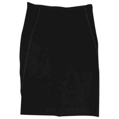 Pre-owned Donna Karan Skirt Suit In Black