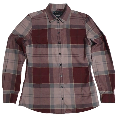 Pre-owned Barbour Shirt In Burgundy