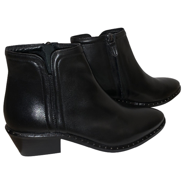 sandro biker boots with gold eyelets