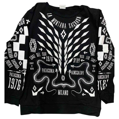 Pre-owned Marcelo Burlon County Of Milan Wool Top In Black