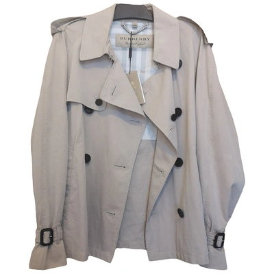 Pre-owned Burberry Cotton Coat